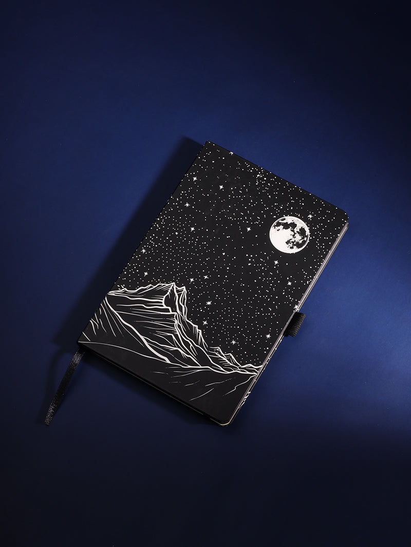Vivid Moon with Hills Journal