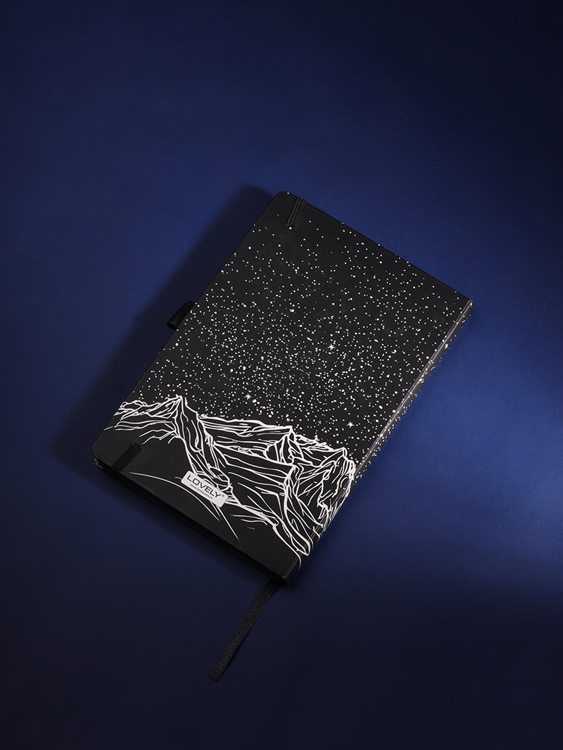 Vivid Moon with Hills Journal
