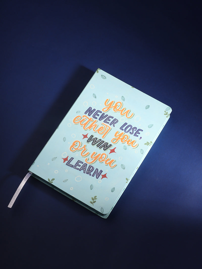 YOU NEVER LOSE