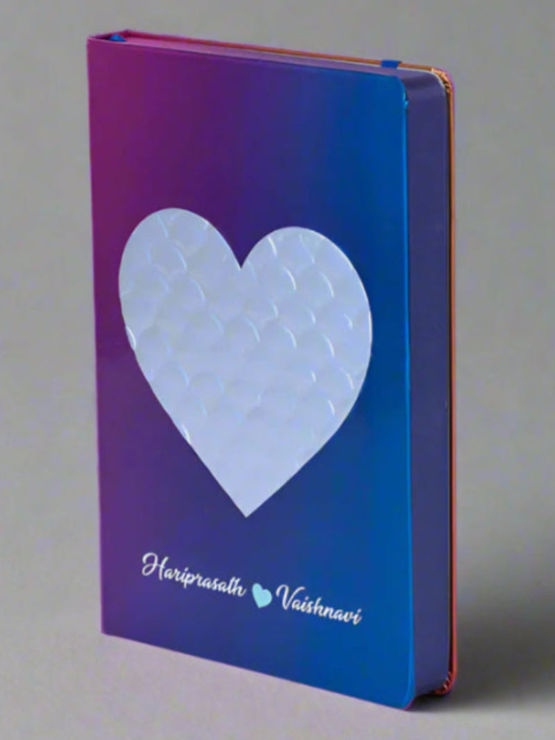 Inked with love - Pink and Blue