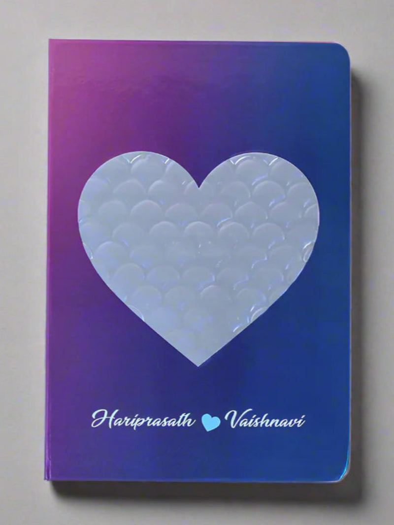 Inked with love - Pink and Blue