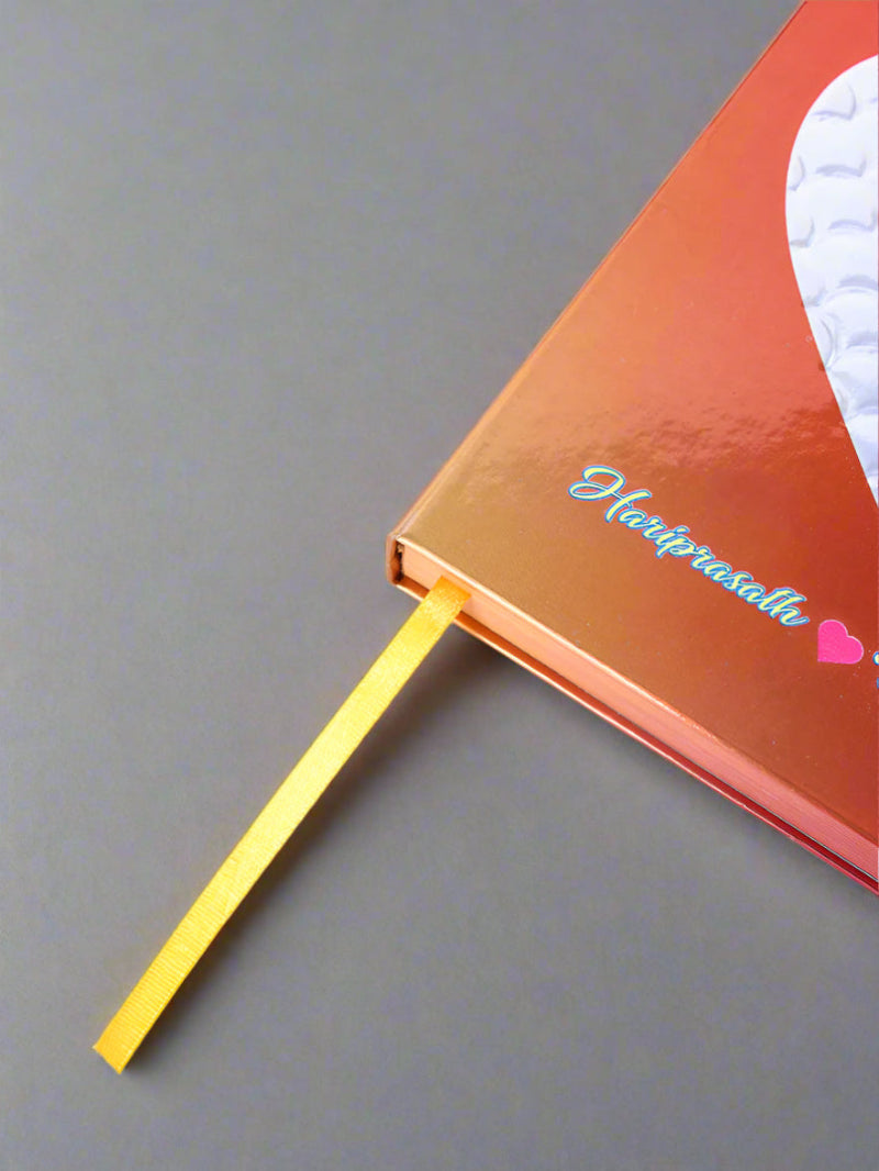 Inked with love - Orange and Blue