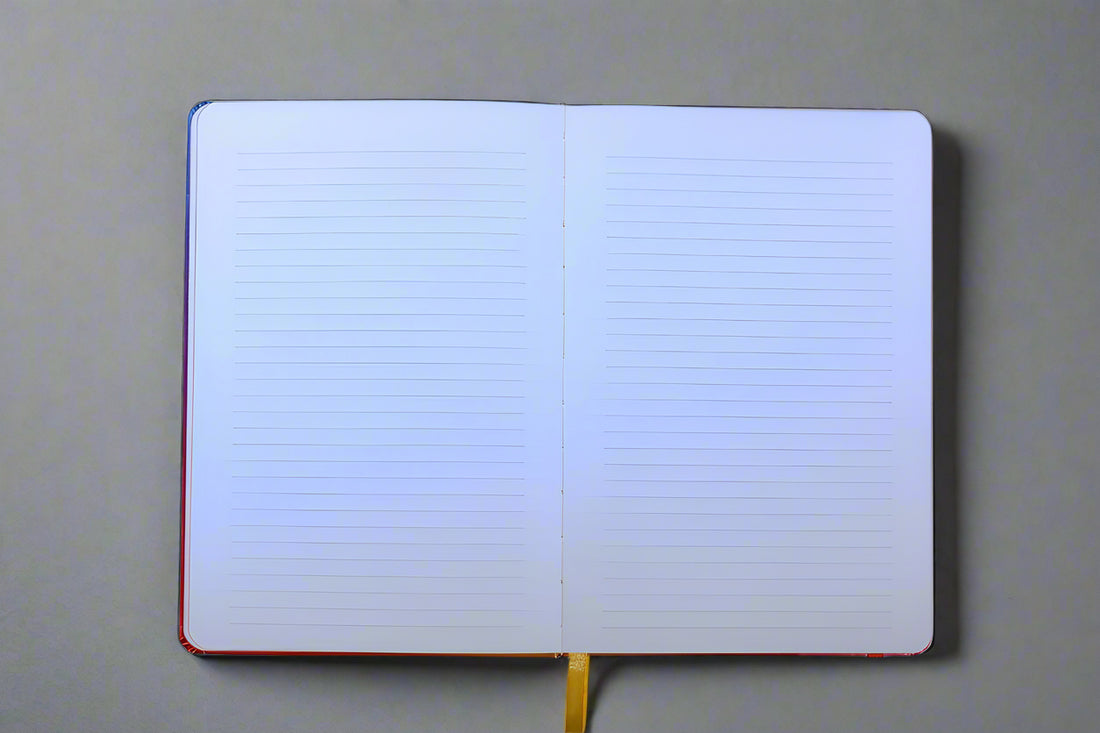 Inked with love - Orange and Blue