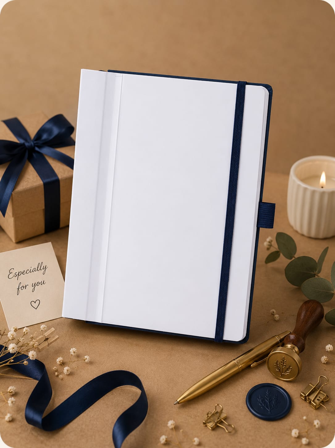 Bonded leather Navy
