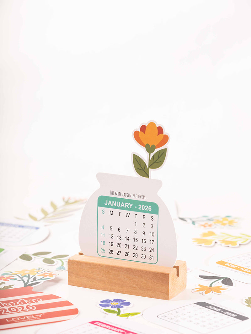 The Happy Vase Calendar-2026