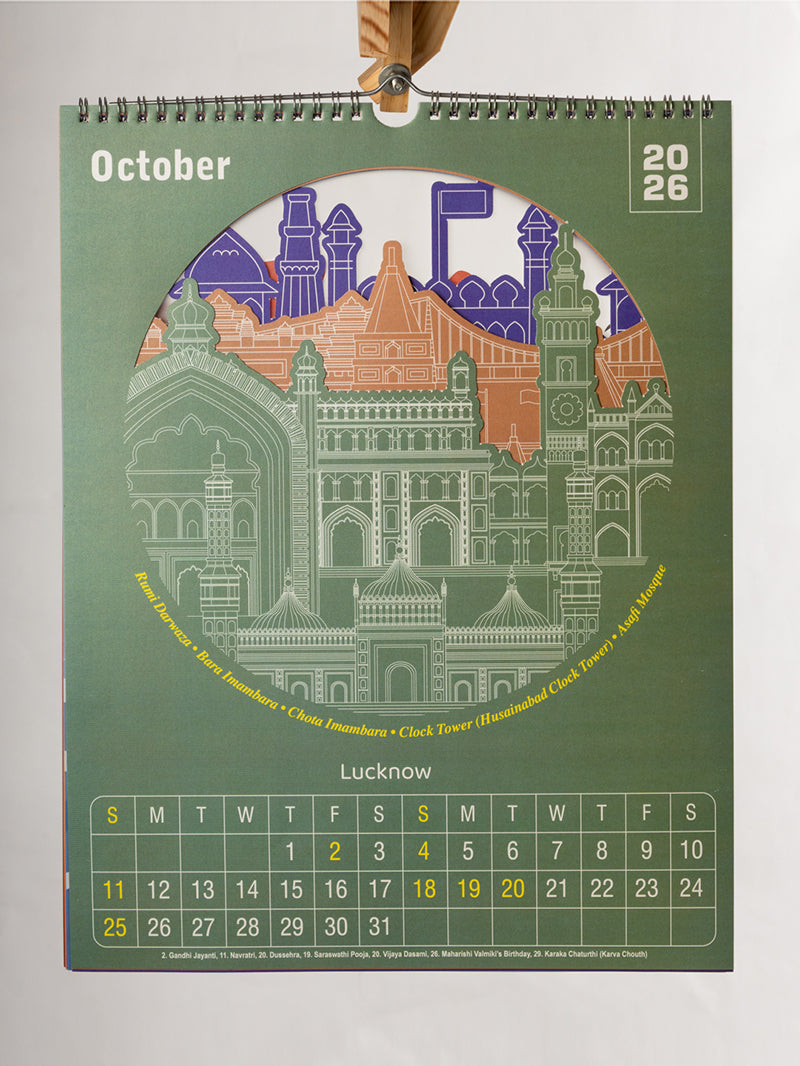 Indian Wall Calendar-2026