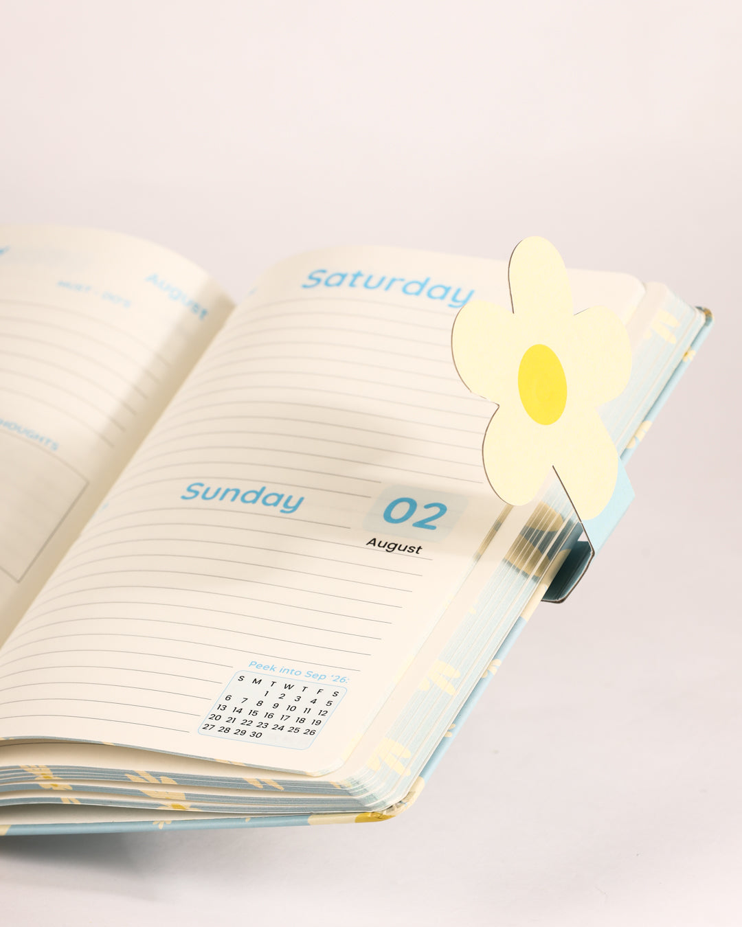 Botanic Blue Diary-2026