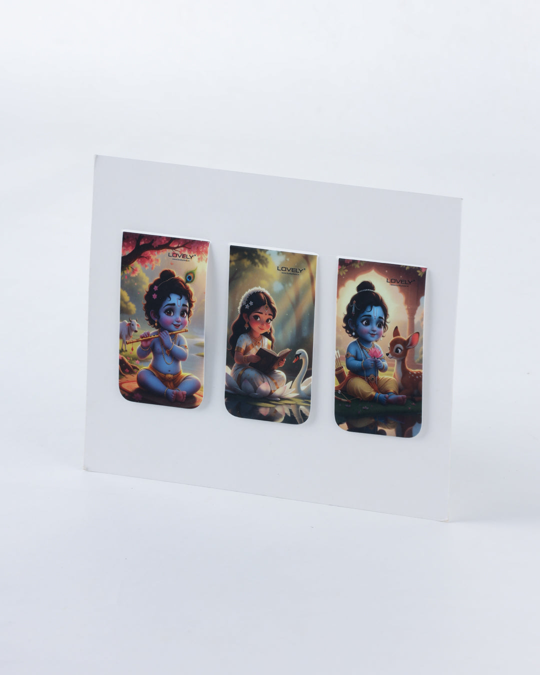 Magnetic Book Marker Krishna Family
