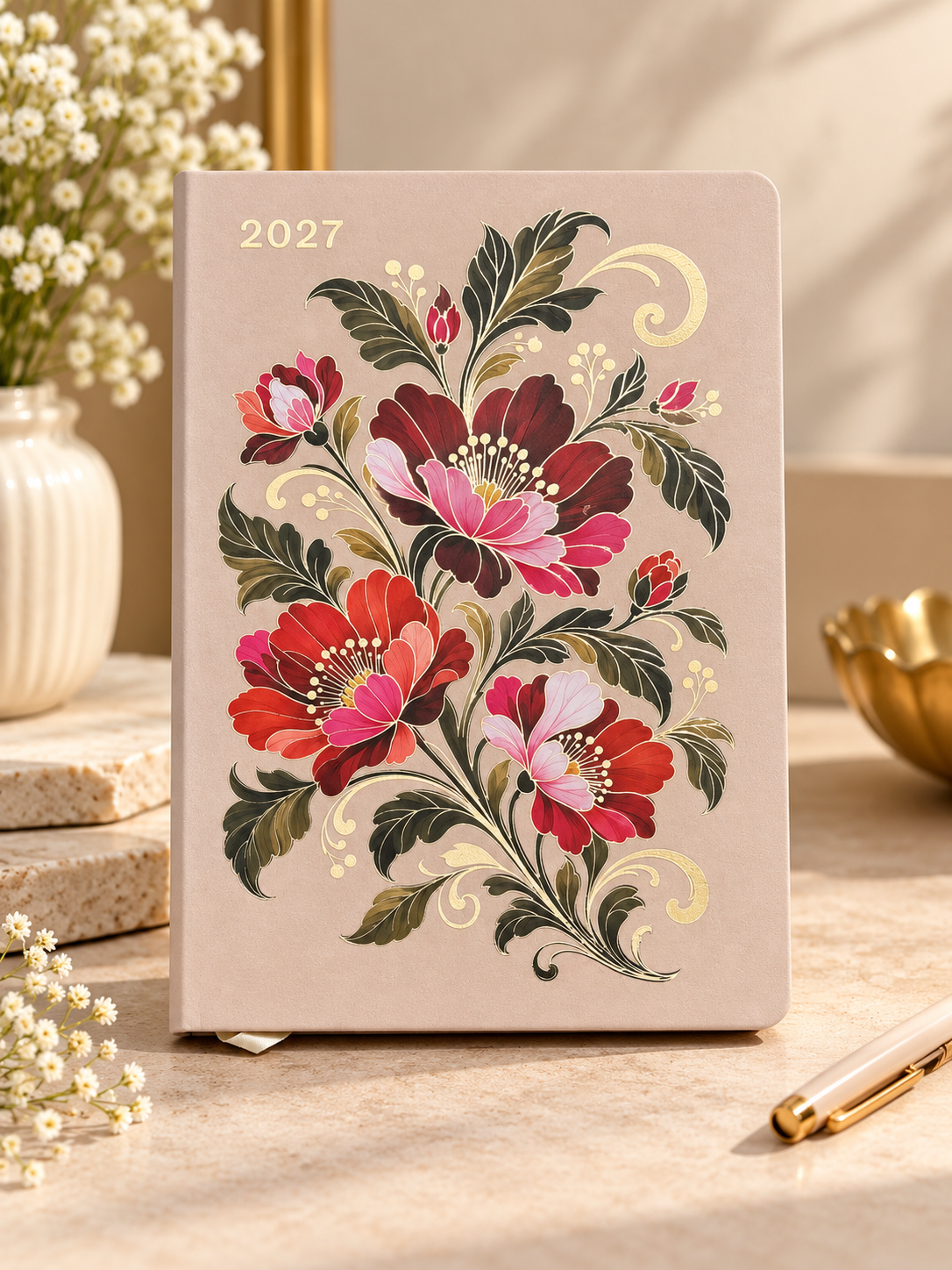 Petals & Pages diary-2027