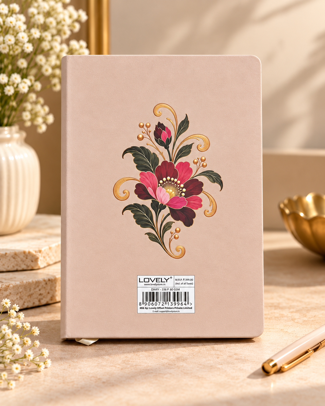 Petals & Pages diary-2027