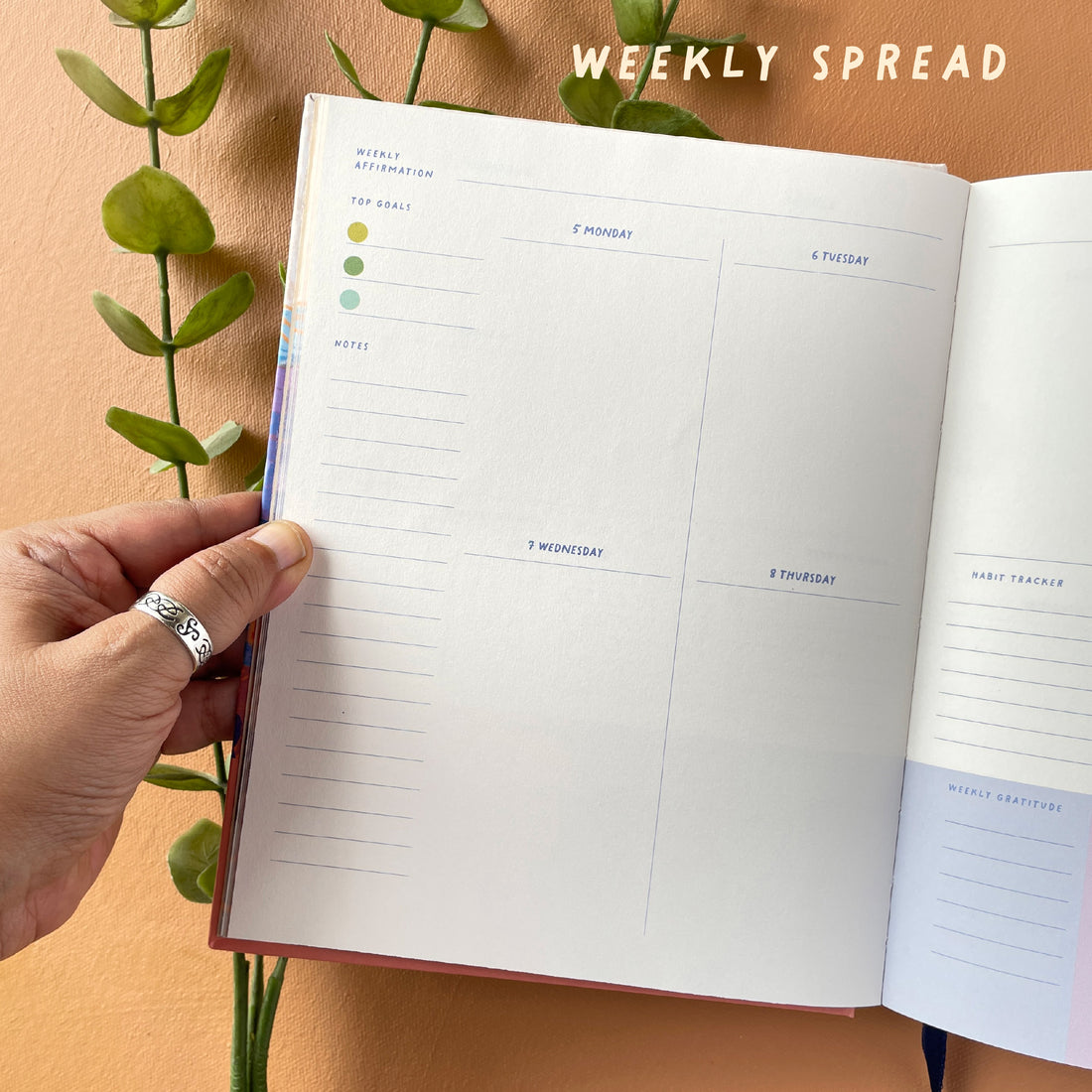 Fields of Calm - Dated Planner and Journal-2026
