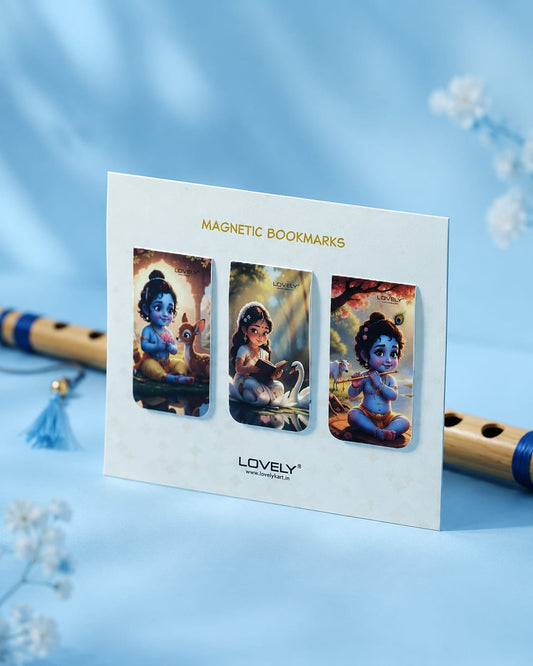 Magnetic Book Marker Krishna Family