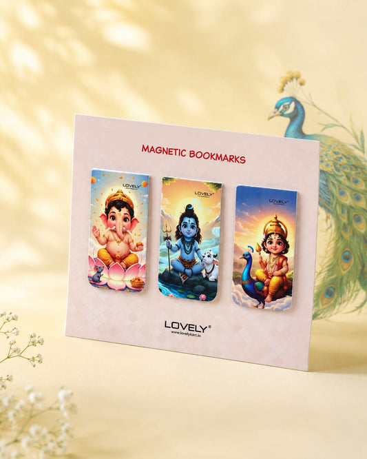 Magnetic Book Marker Shivan Family