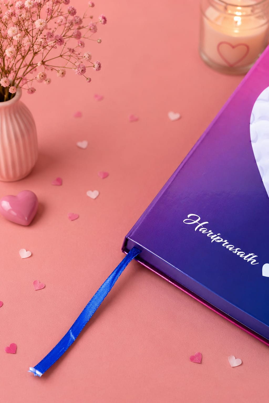 Inked with love - Pink and Blue