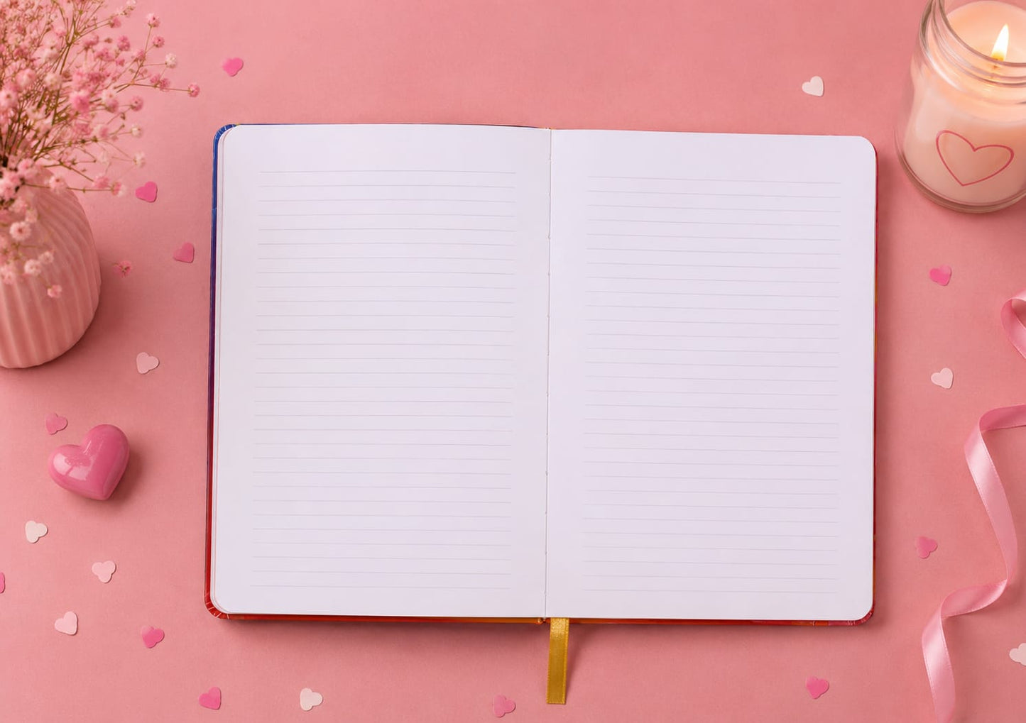 Inked with love - Pink and Blue