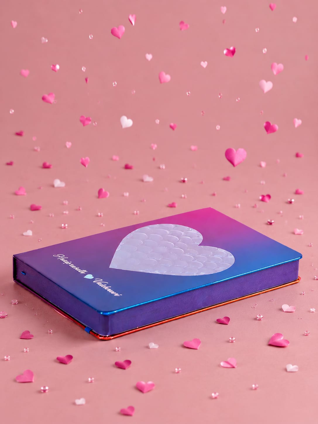 Inked with love - Pink and Blue