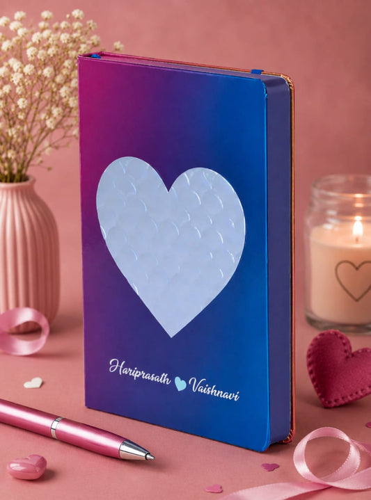 Inked with love - Pink and Blue