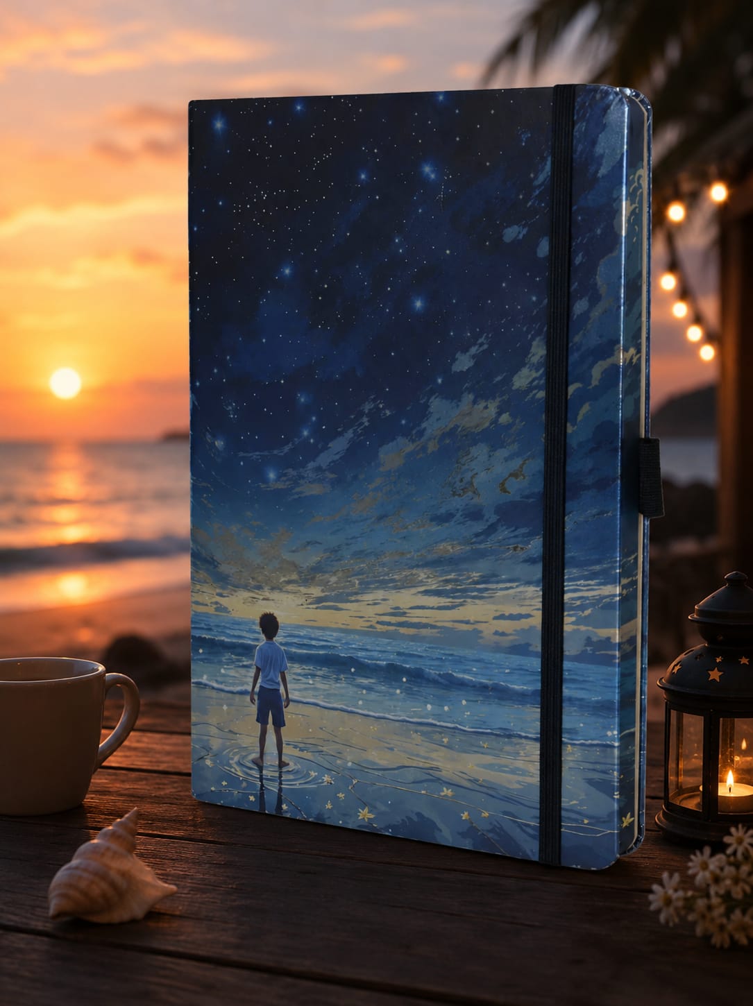Vivid Boy with Blue Sky Journal