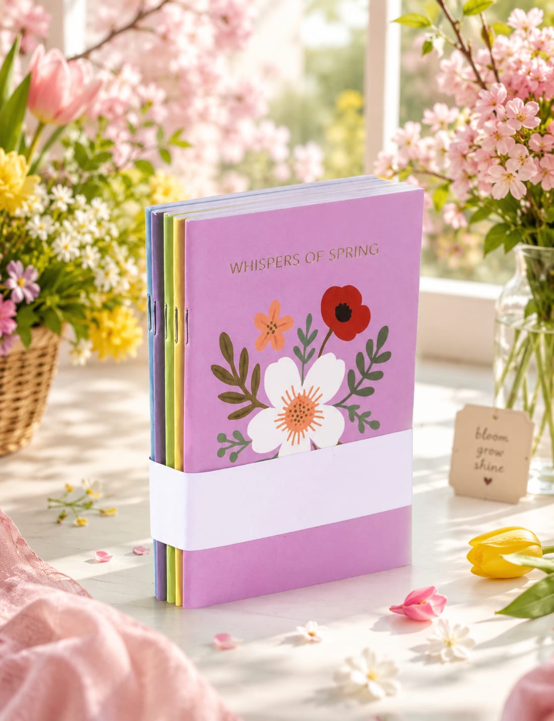Whispers of Spring Mini Journal