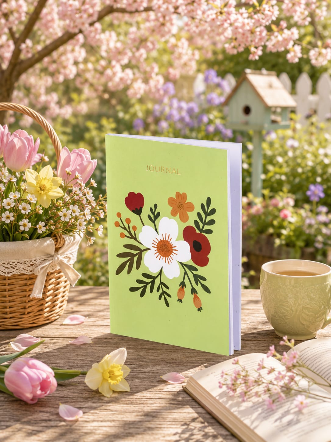 Whispers of Spring Mini Journal