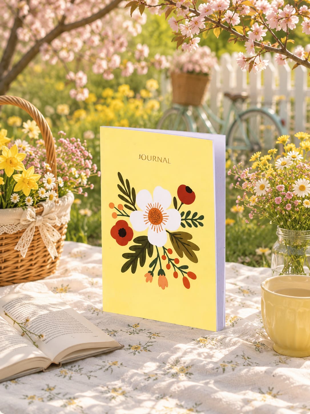 Whispers of Spring Mini Journal