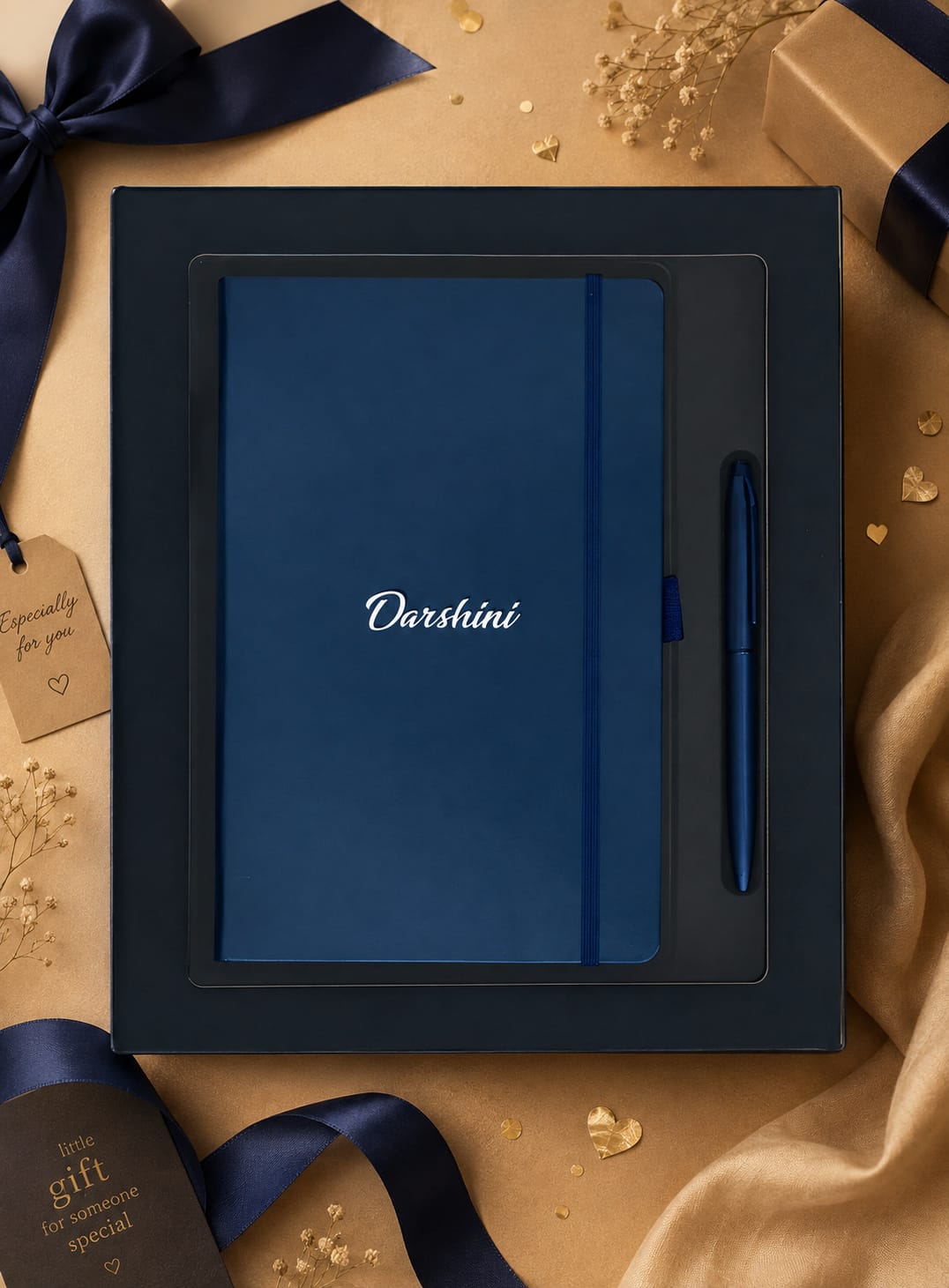 Bonded leather Navy