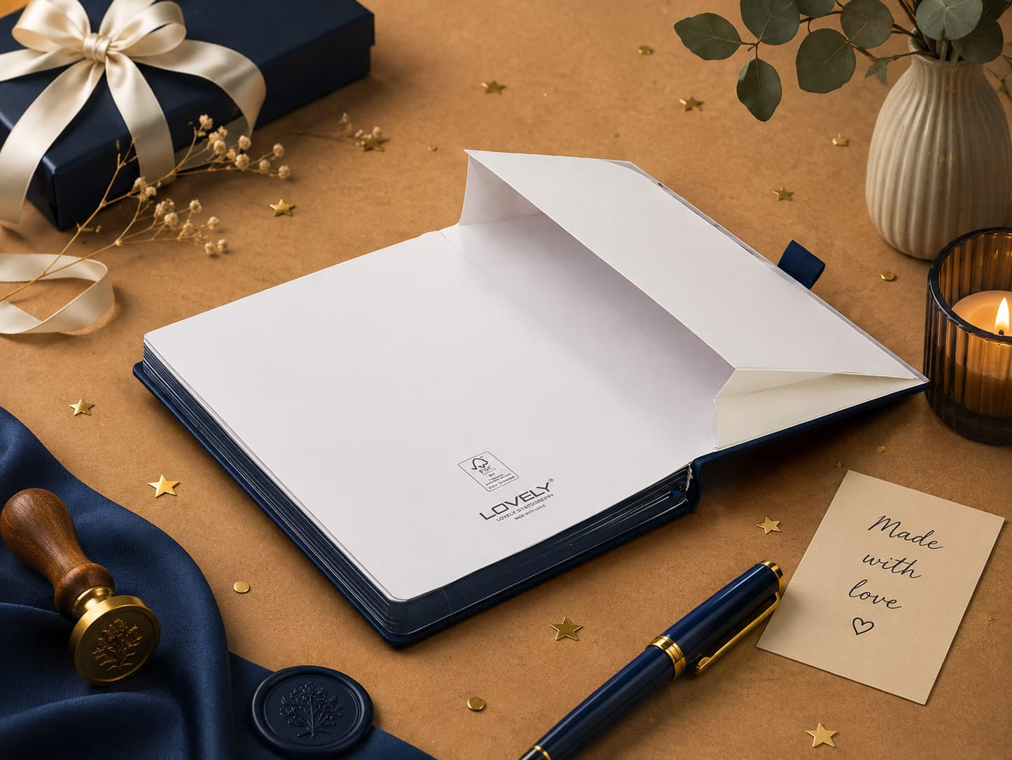 Bonded leather Navy